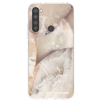 Picasee átlátszó szilikon tok az alábbi mobiltelefonokra Xiaomi Redmi Note 8 - Cream marble