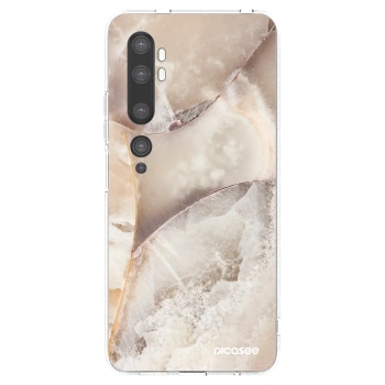 Picasee átlátszó szilikon tok az alábbi mobiltelefonokra Xiaomi Mi Note 10 (Pro) - Cream marble