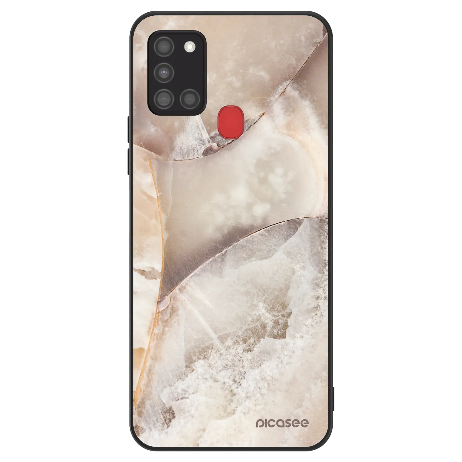 Picasee ULTIMATE CASE Samsung Galaxy A21s - készülékre - Cream marble