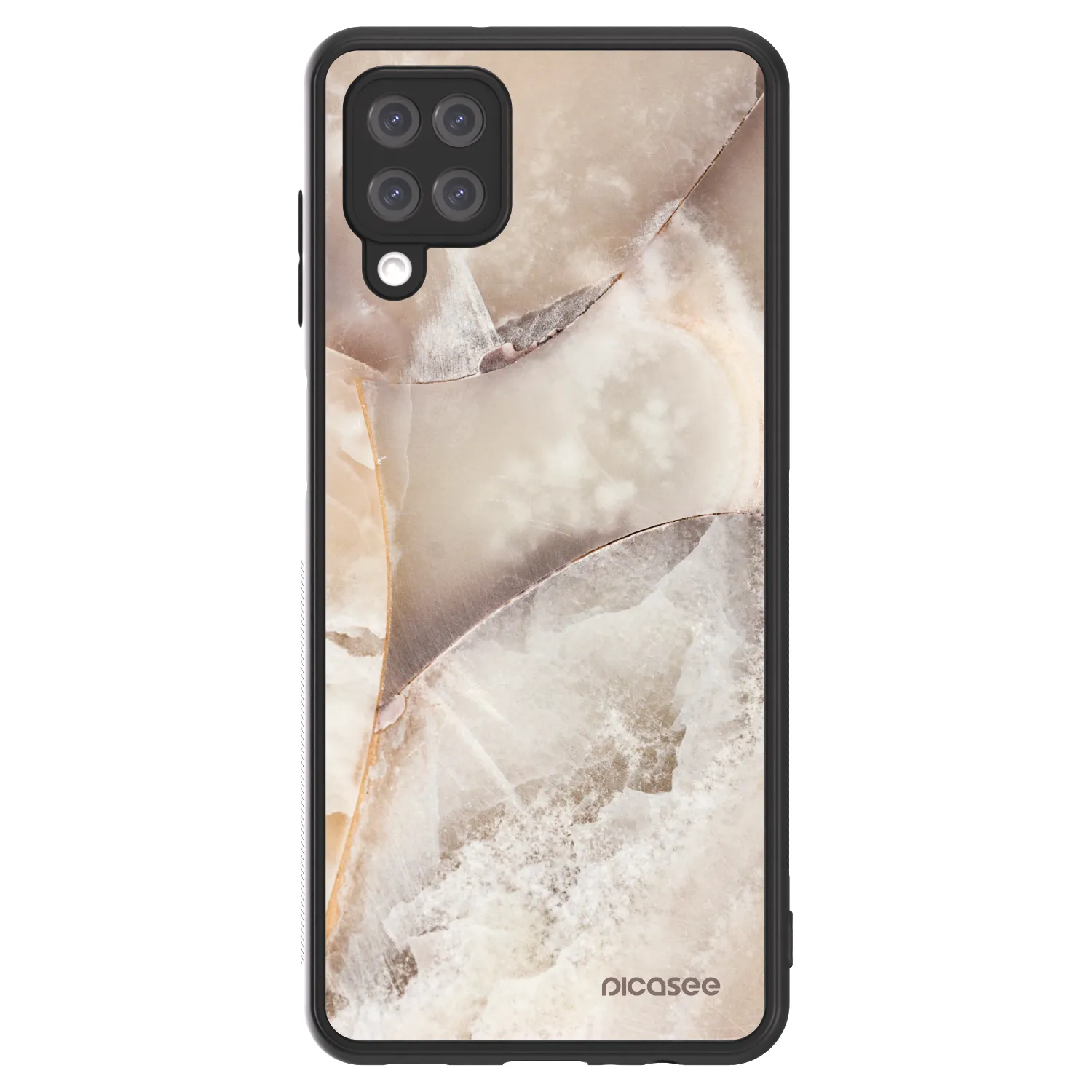 Picasee ULTIMATE CASE Samsung Galaxy A12 A125F - készülékre - Cream marble