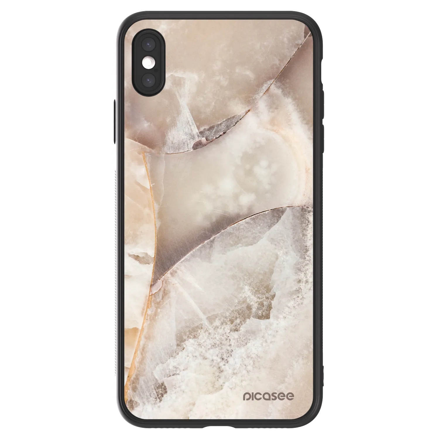 Picasee ULTIMATE CASE Apple iPhone XS Max - készülékre - Cream marble