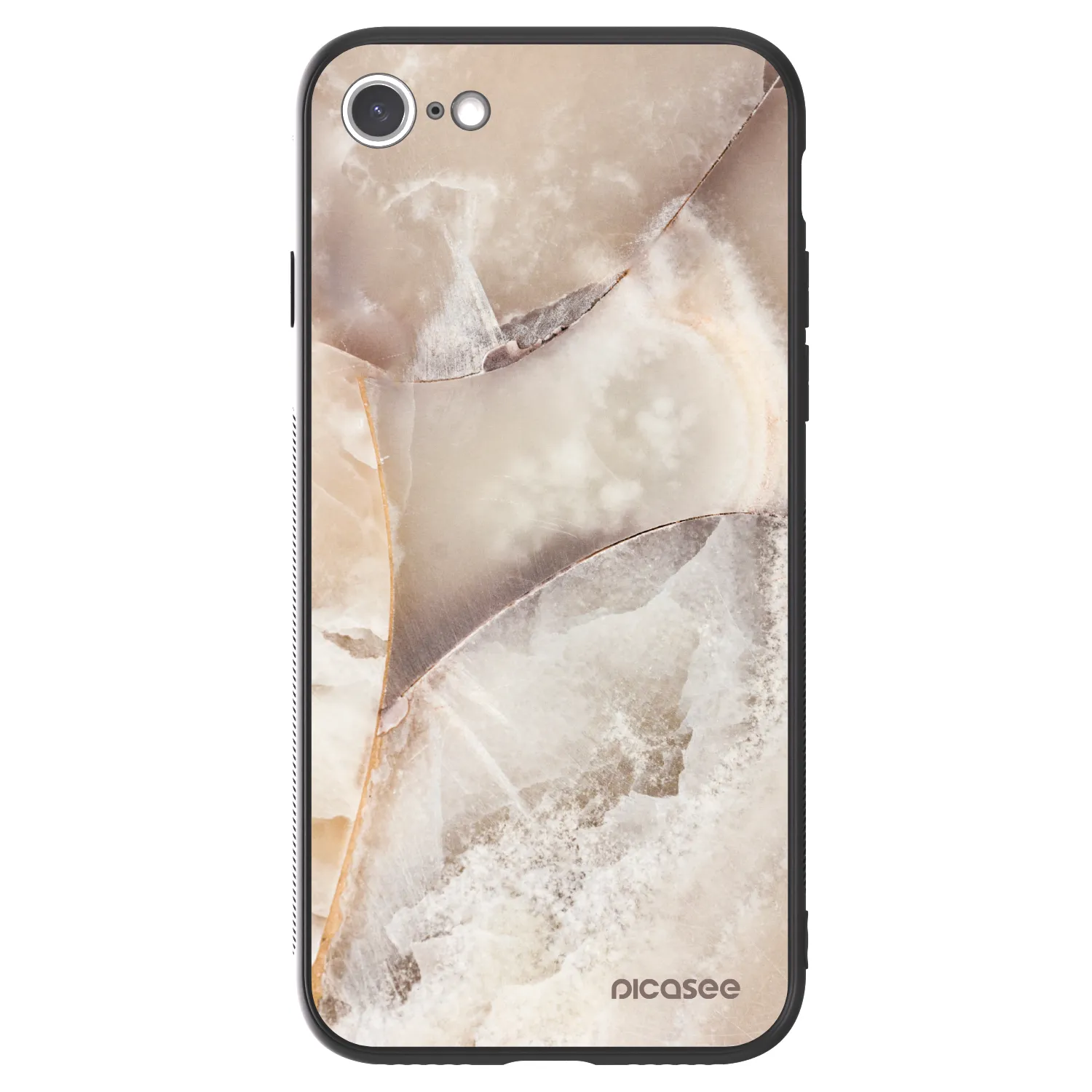 Picasee ULTIMATE CASE Apple iPhone SE 2020 - készülékre - Cream marble
