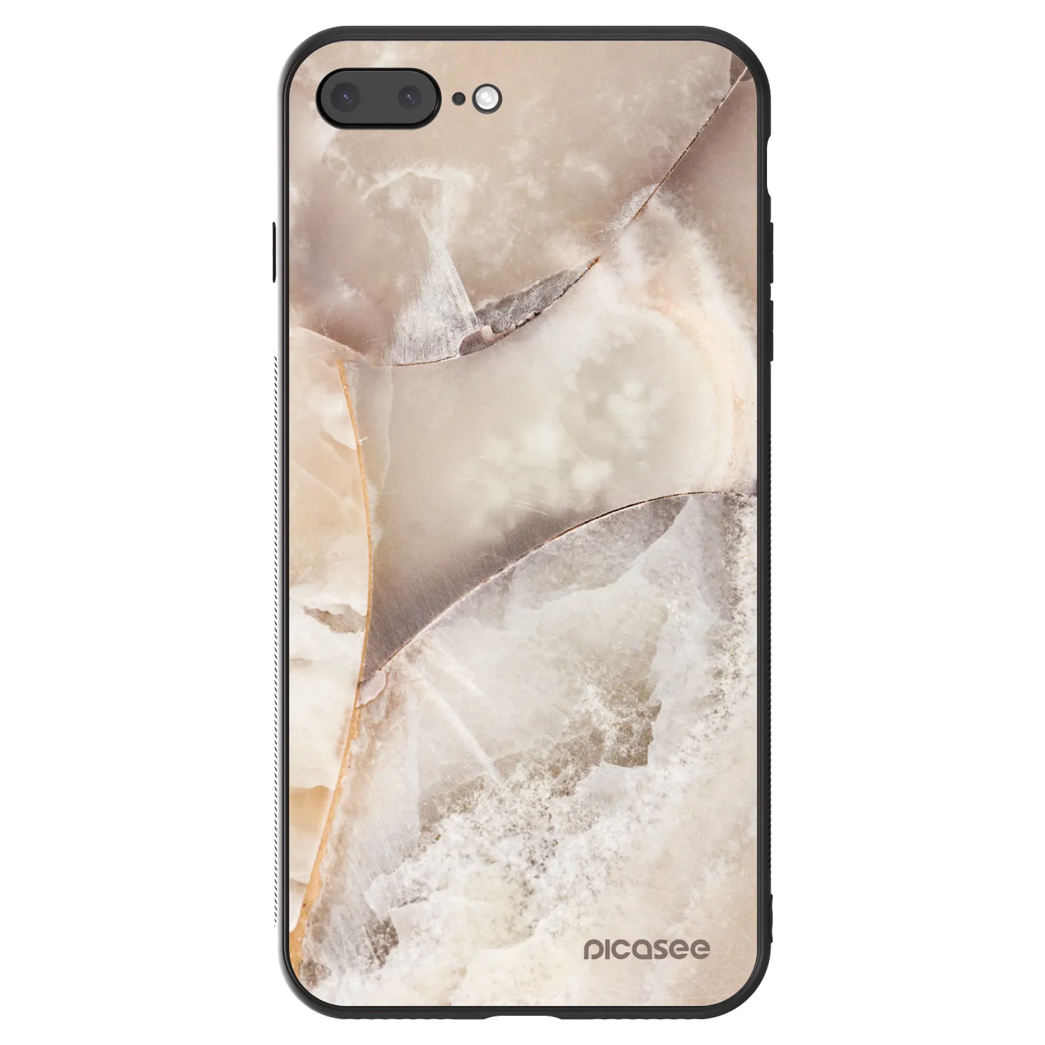 Picasee ULTIMATE CASE Apple iPhone 8 Plus - készülékre - Cream marble