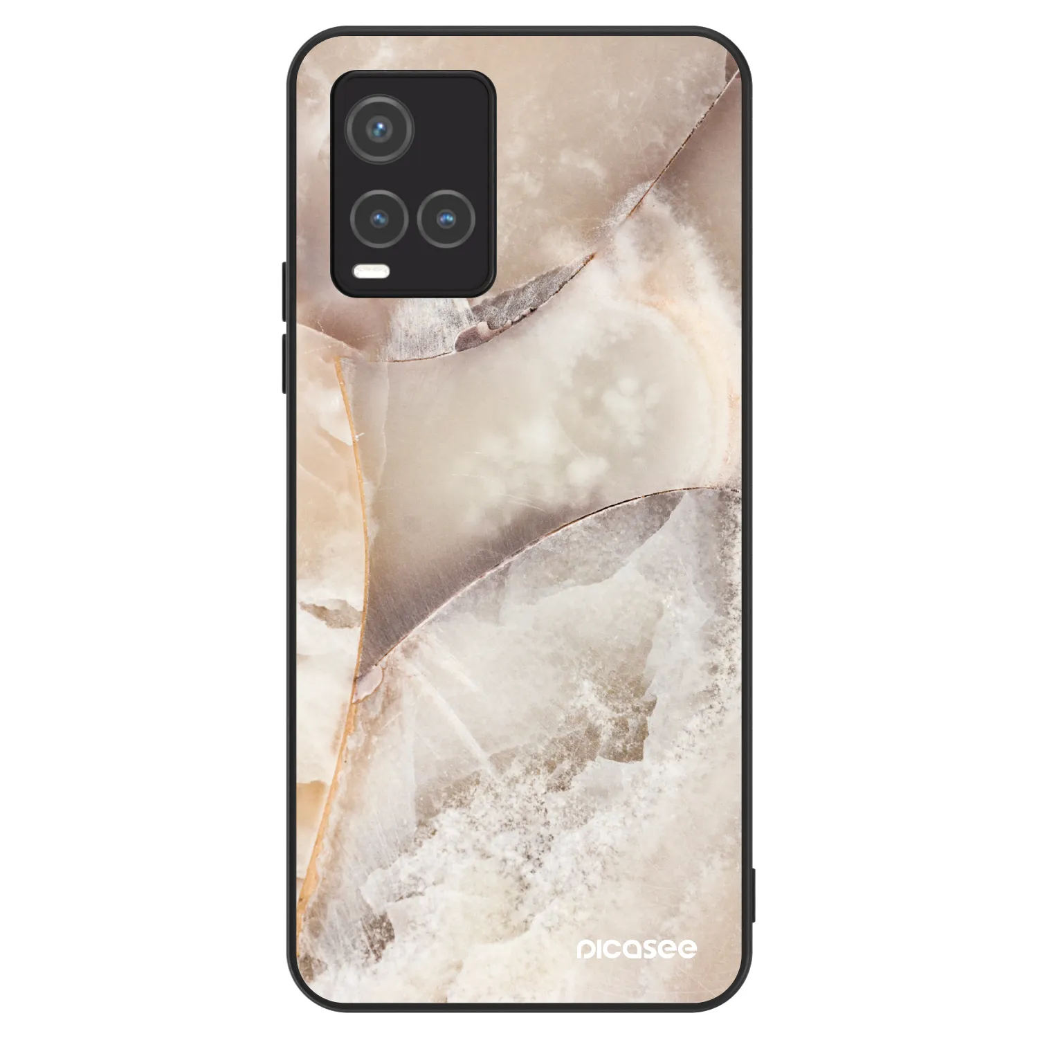 Picasee ULTIMATE CASE Vivo Y33s - készülékre - Cream marble