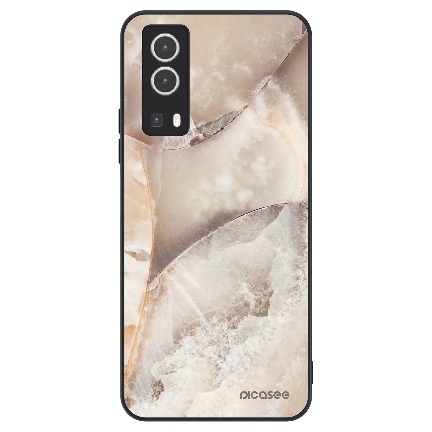 Picasee ULTIMATE CASE Vivo Y72 5G - készülékre - Cream marble