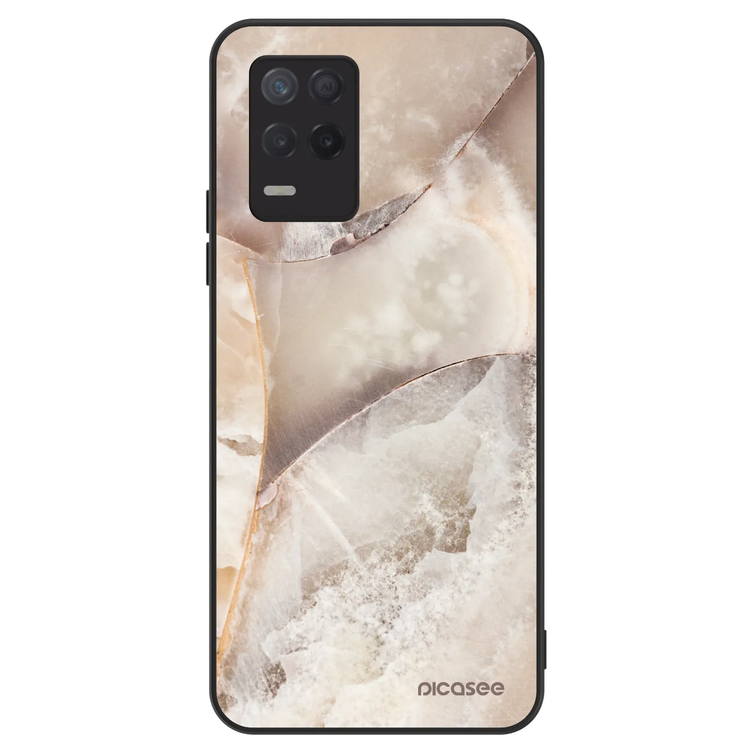 Picasee ULTIMATE CASE Realme 8 5G - készülékre - Cream marble