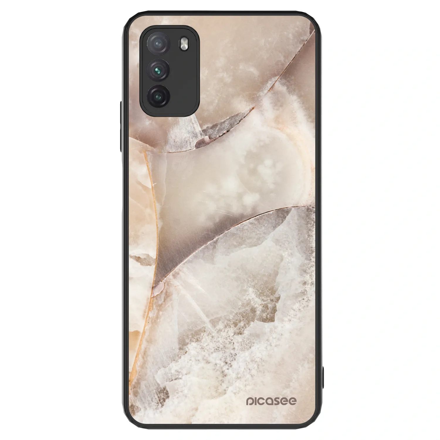 Picasee ULTIMATE CASE Xiaomi Poco M3 - készülékre - Cream marble