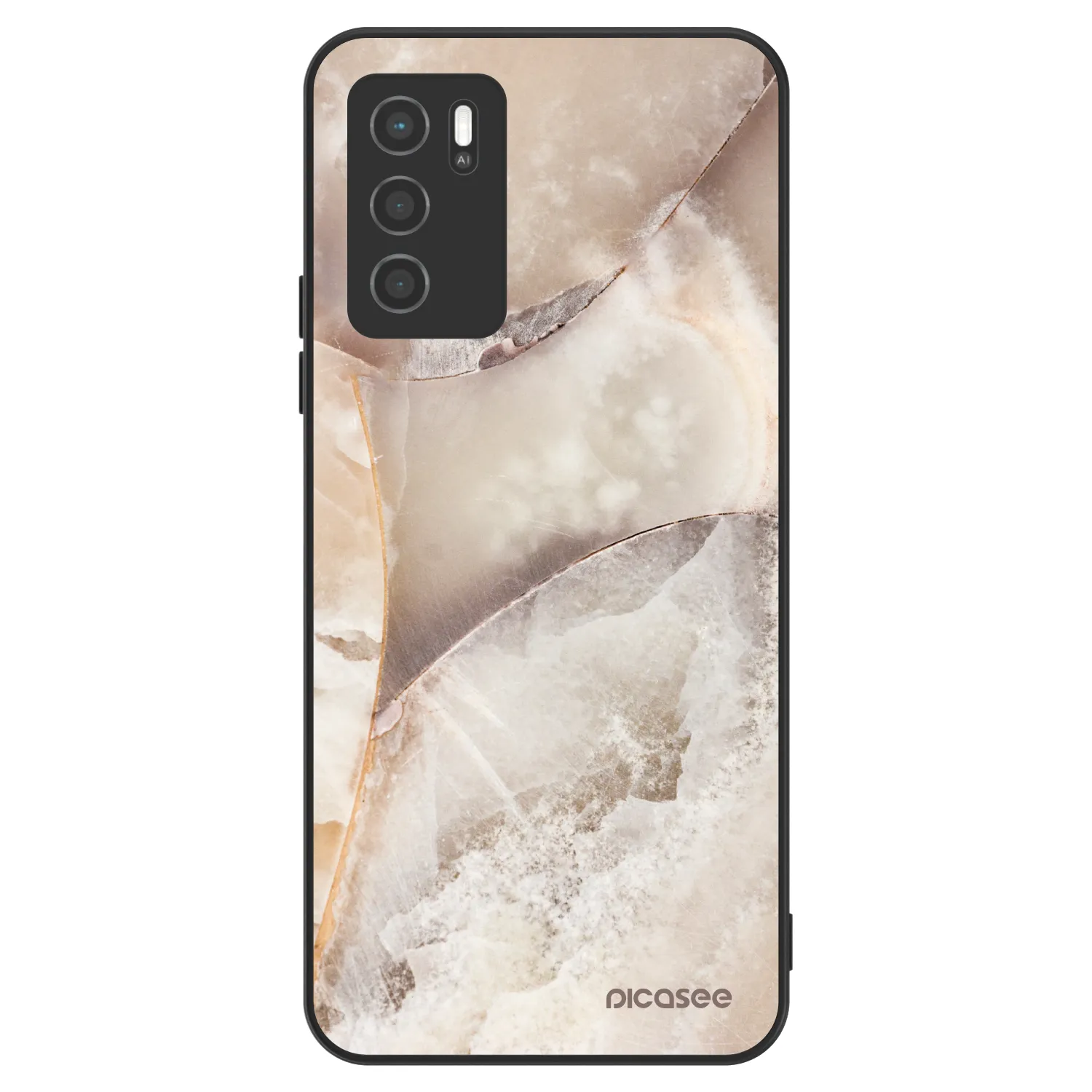 Picasee ULTIMATE CASE OPPO A16s - készülékre - Cream marble