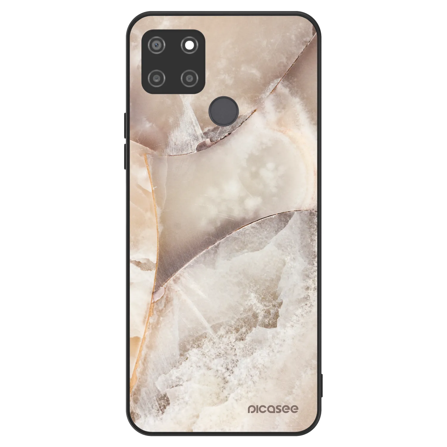 Picasee ULTIMATE CASE Realme C21Y - készülékre - Cream marble