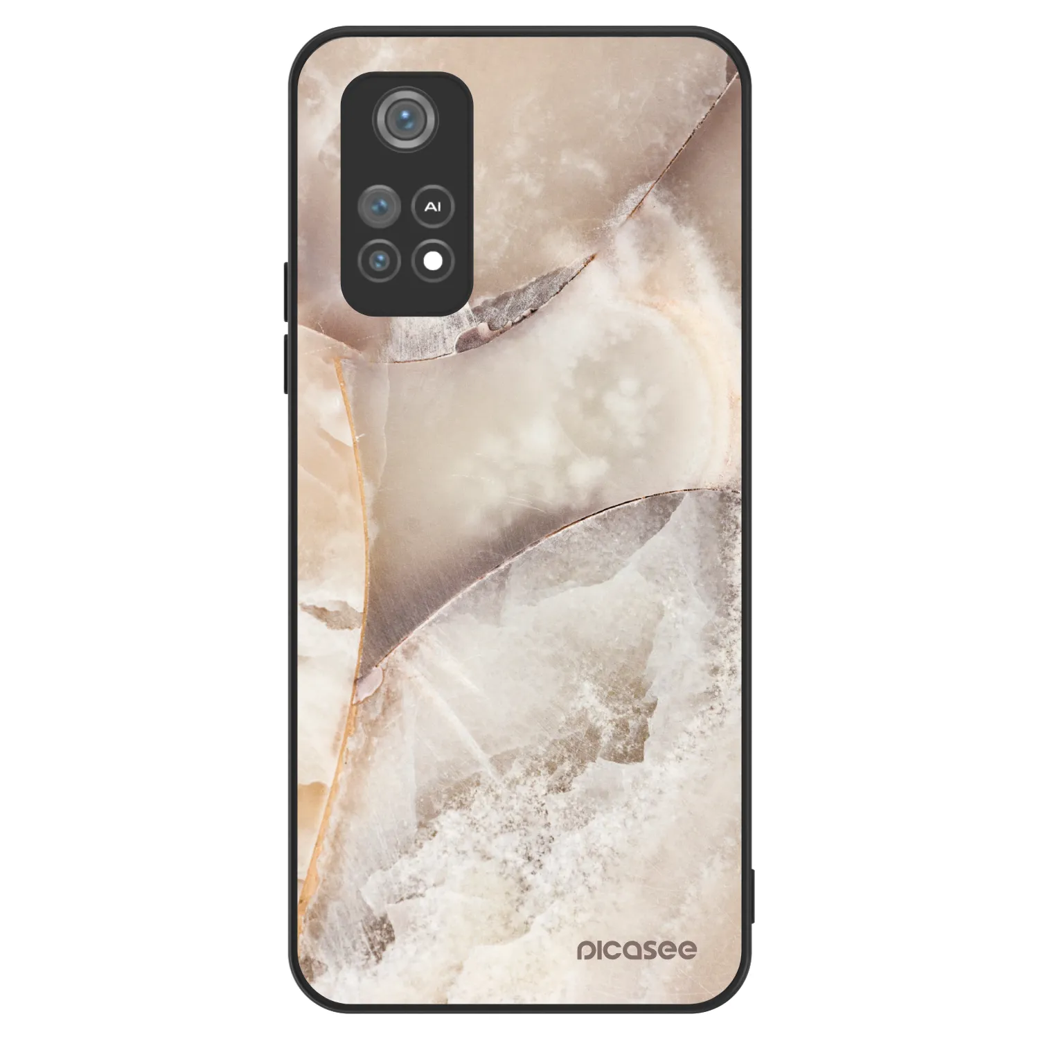 Picasee ULTIMATE CASE Xiaomi Poco M4 Pro - készülékre - Cream marble