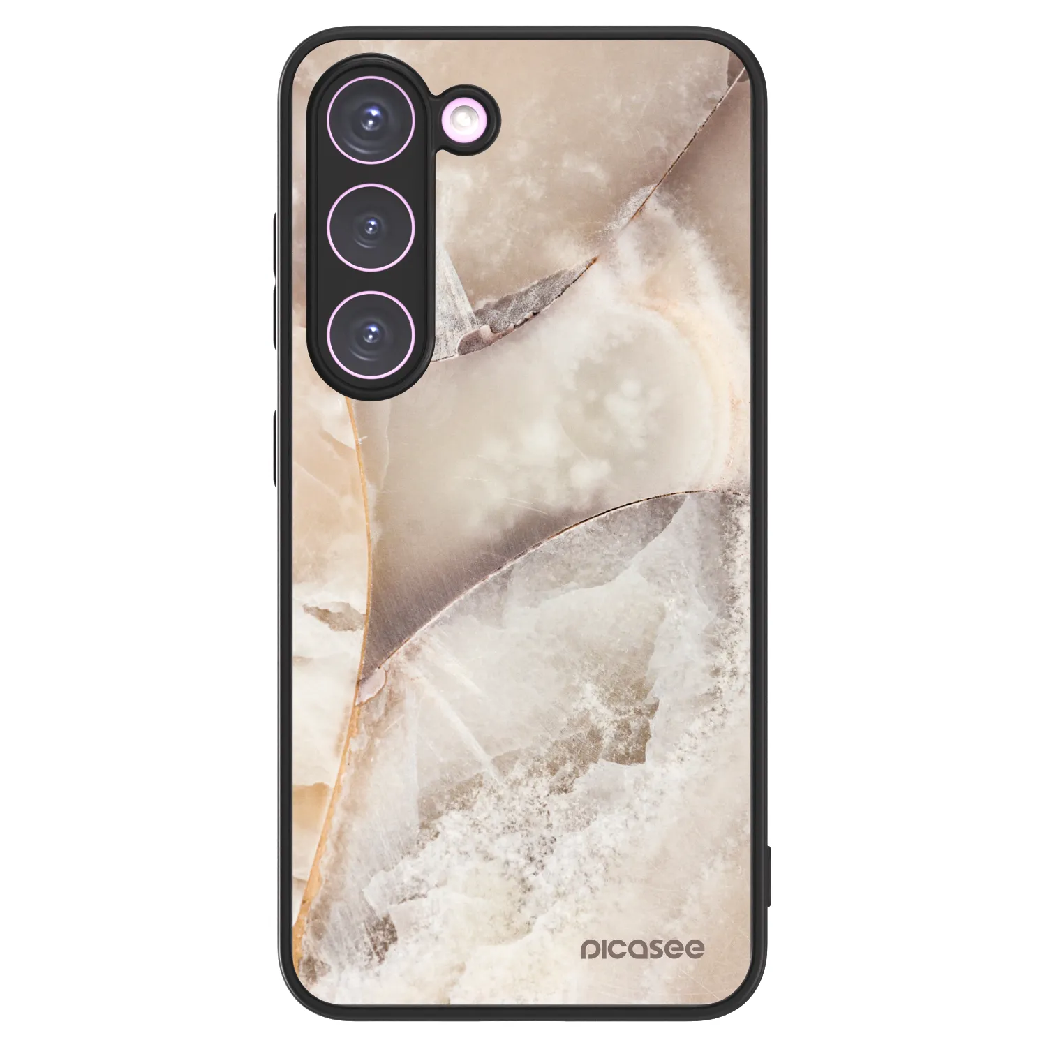 Picasee ULTIMATE CASE PowerShare Samsung Galaxy S23 5G - készülékre - Cream marble