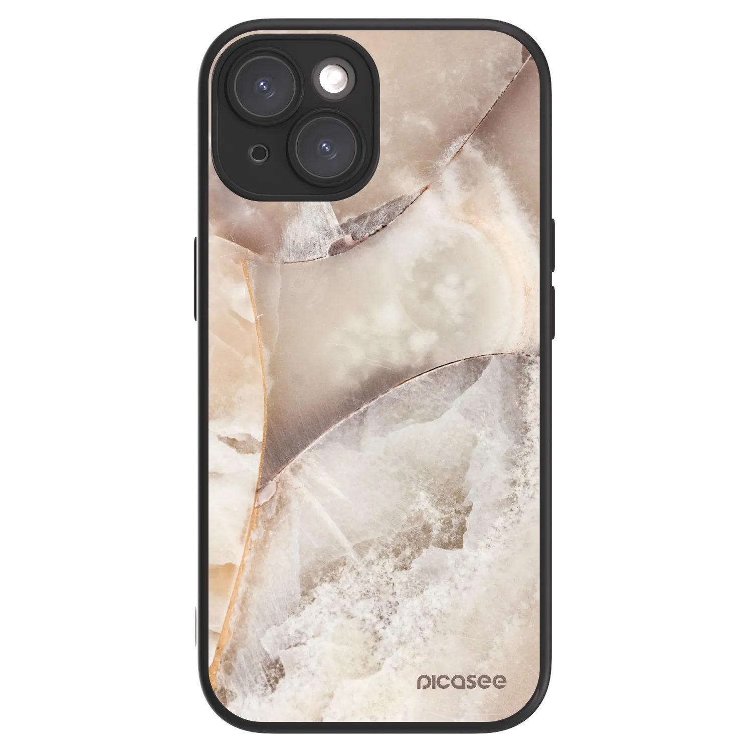 Picasee ULTIMATE CASE MagSafe Apple iPhone 15 - készülékre - Cream marble