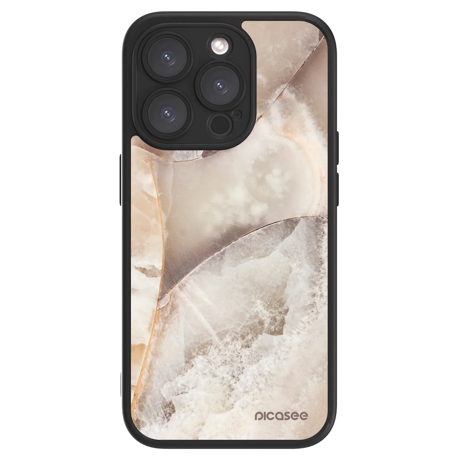 Picasee ULTIMATE CASE MagSafe Apple iPhone 15 Pro - készülékre - Cream marble