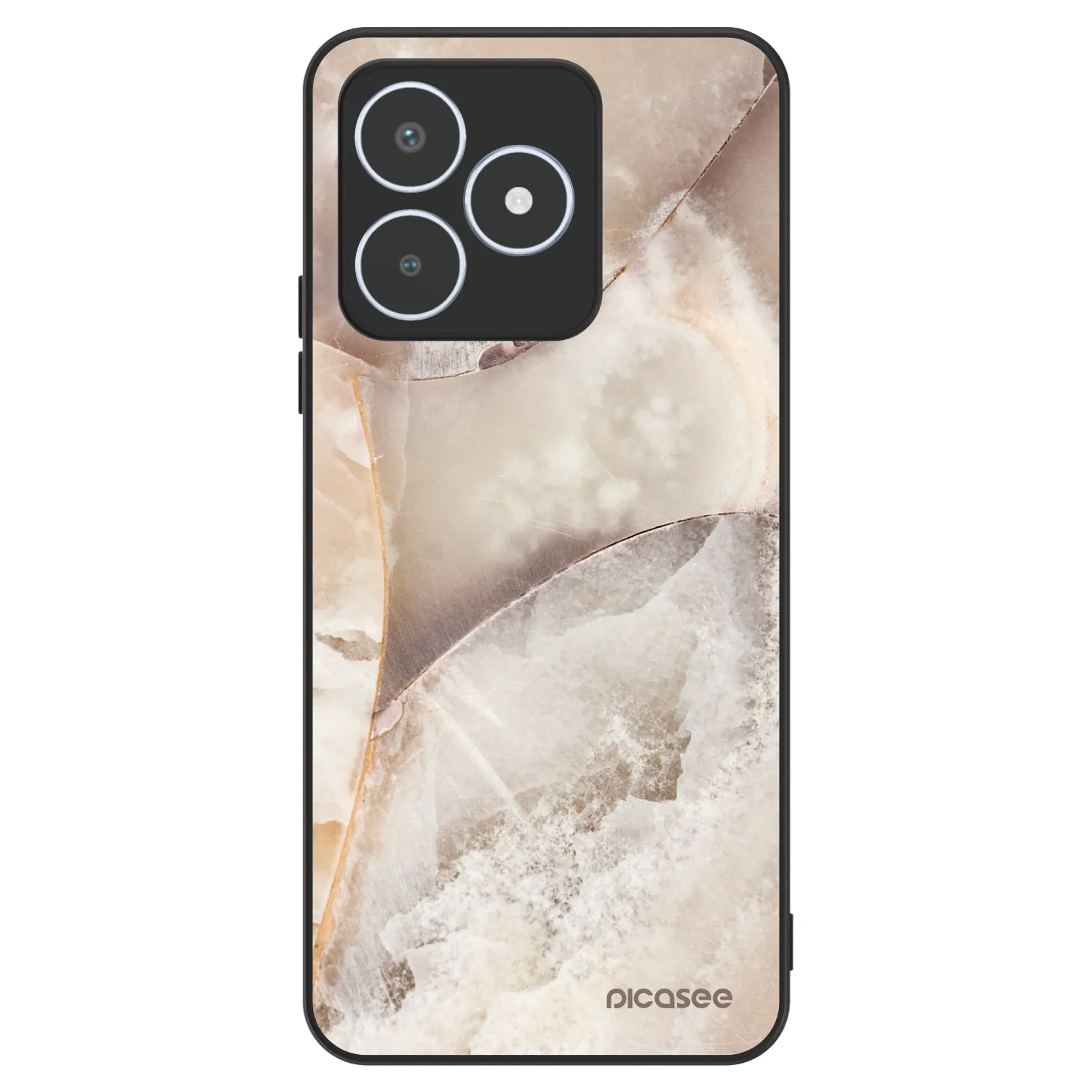 Picasee ULTIMATE CASE Realme C53 - készülékre - Cream marble