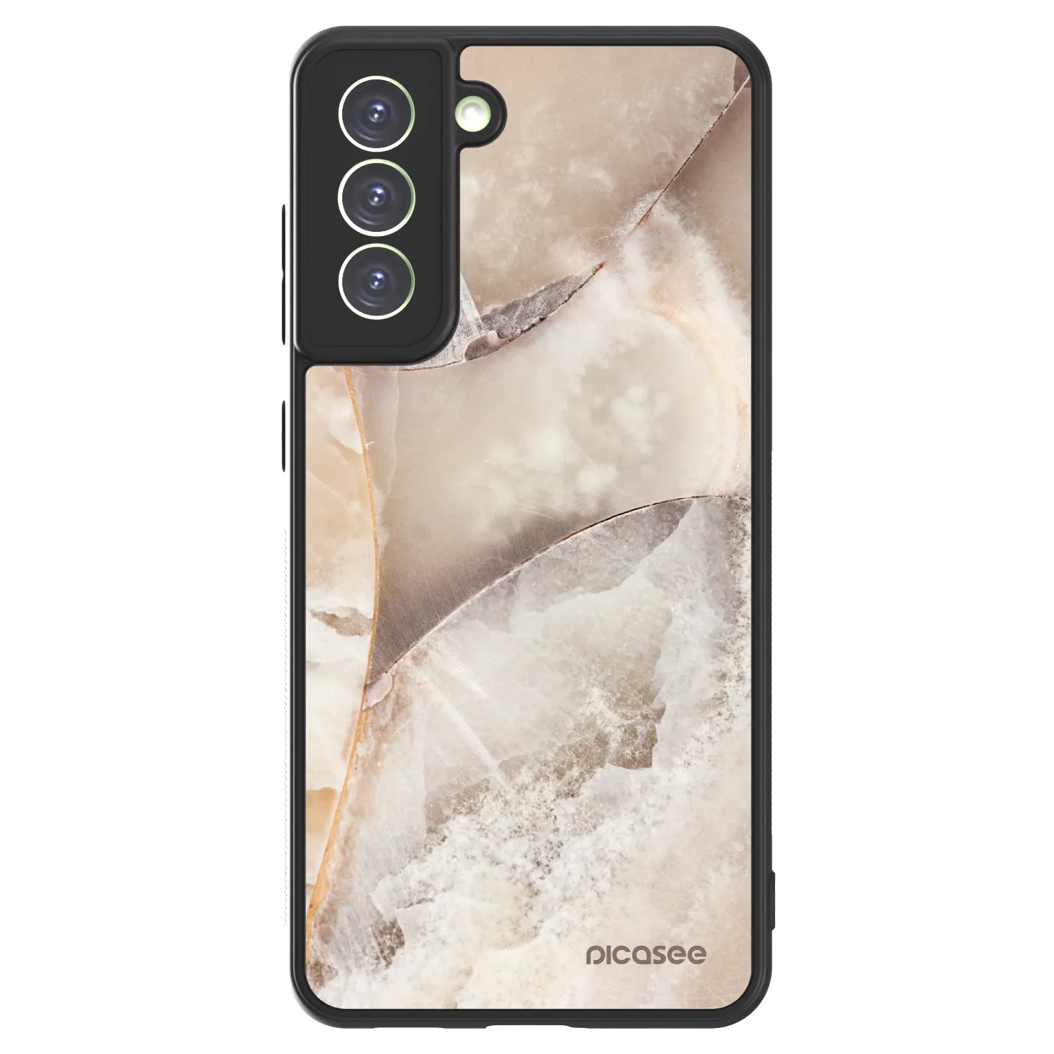 Picasee ULTIMATE CASE PowerShare Samsung Galaxy S21 FE 5G - készülékre - Cream marble