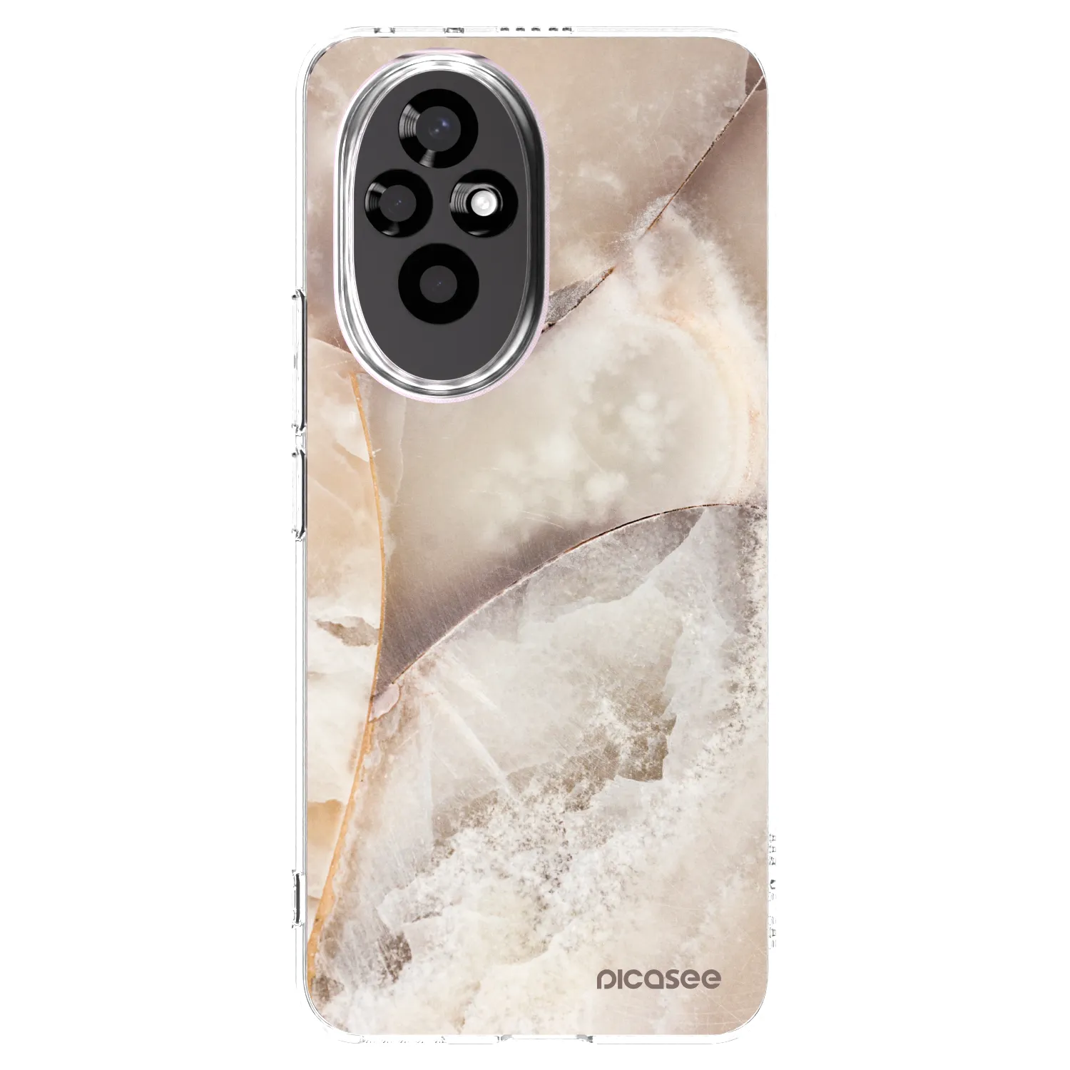 Picasee átlátszó szilikon tok az alábbi mobiltelefonokra Honor 200 5G - Cream marble