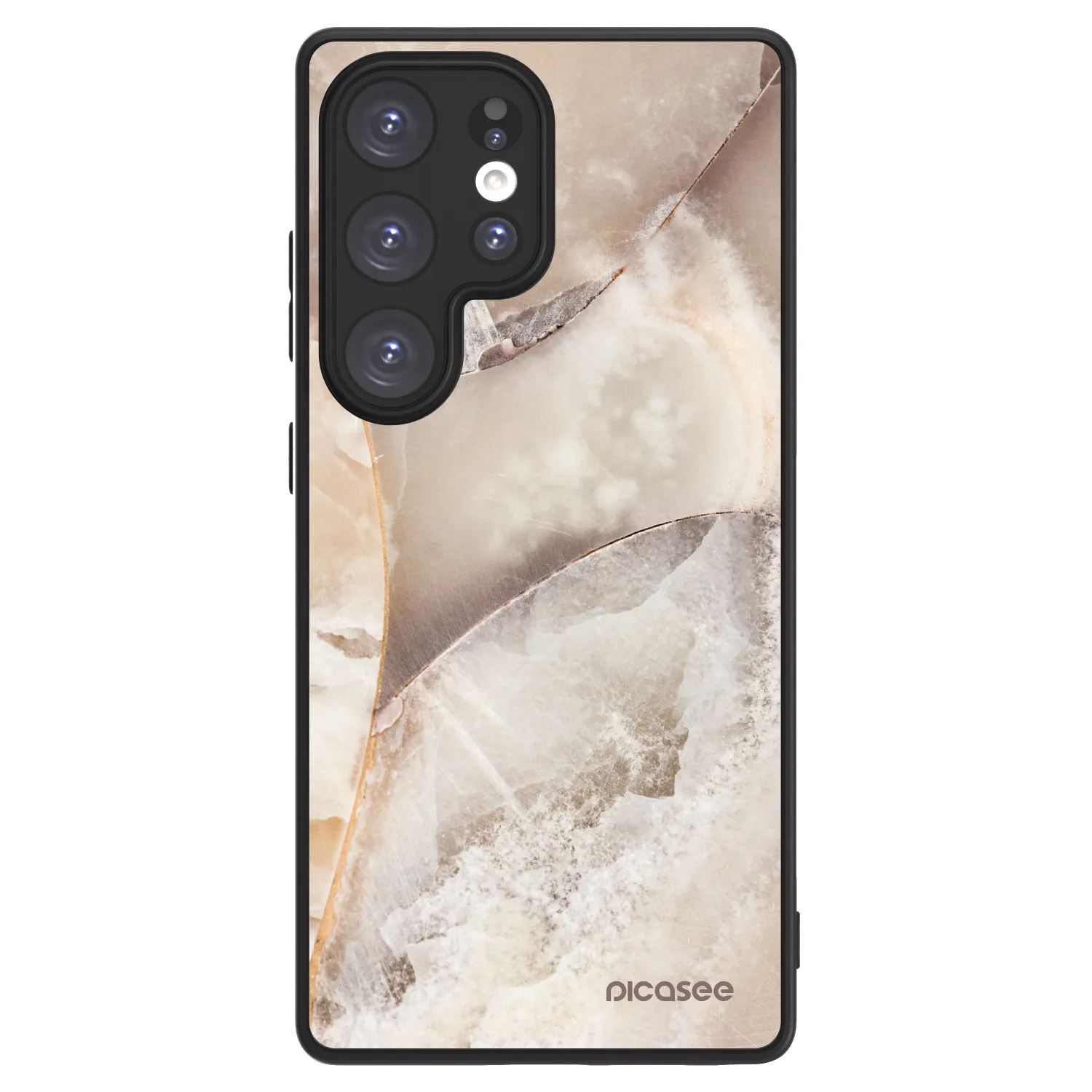 Picasee ULTIMATE CASE PowerShare Samsung Galaxy S25 Ultra 5G - készülékre - Cream marble