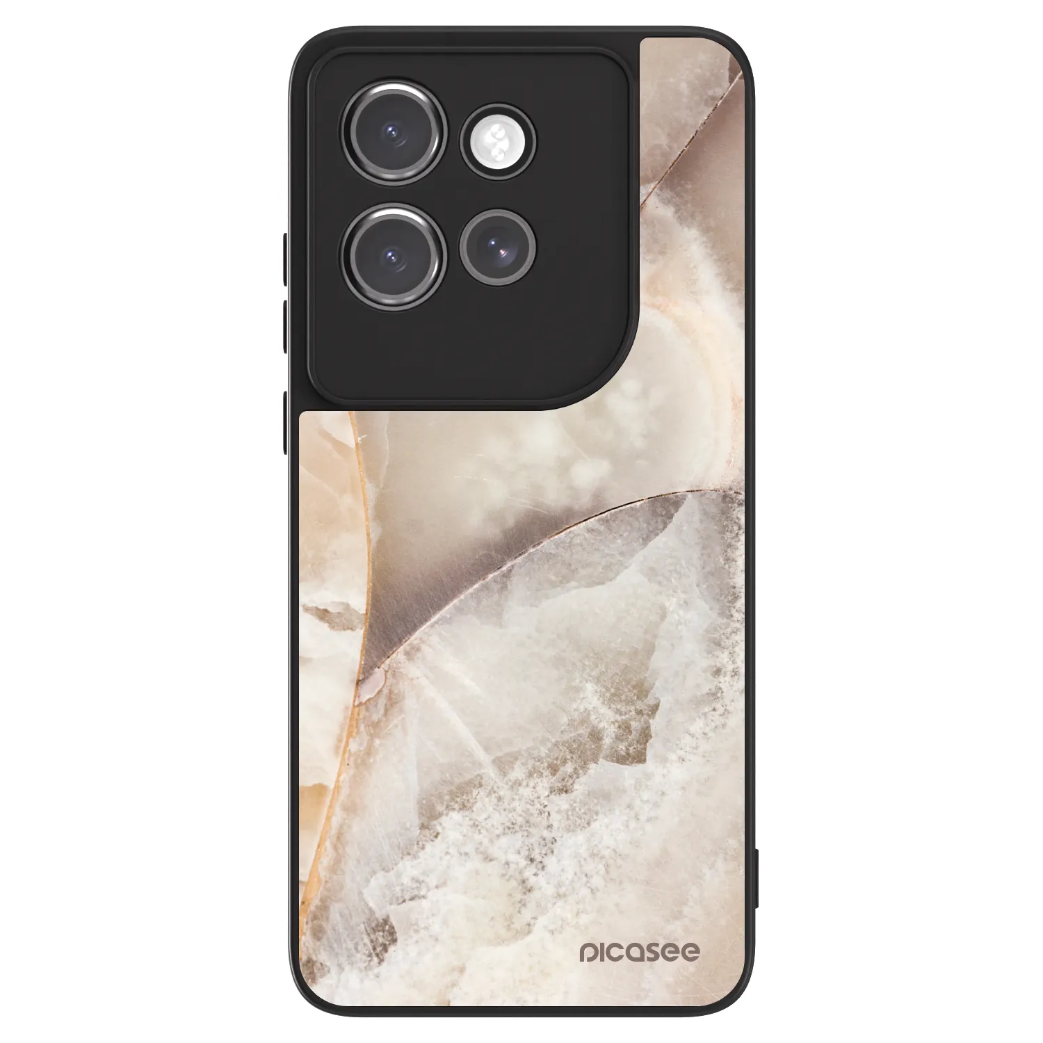 Picasee ULTIMATE CASE Motorola Edge 50 Neo - készülékre - Cream marble