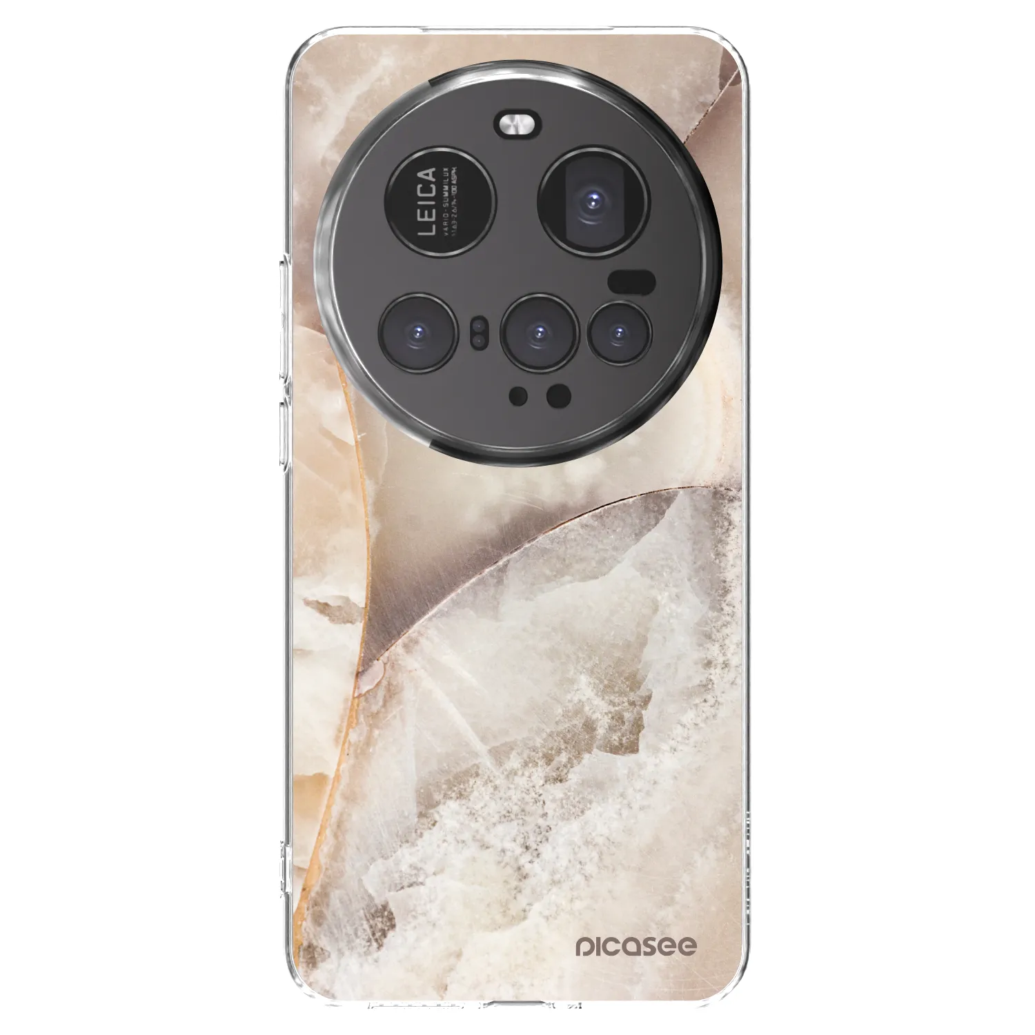Picasee átlátszó szilikon tok az alábbi mobiltelefonokra Xiaomi 15 Ultra - Cream marble