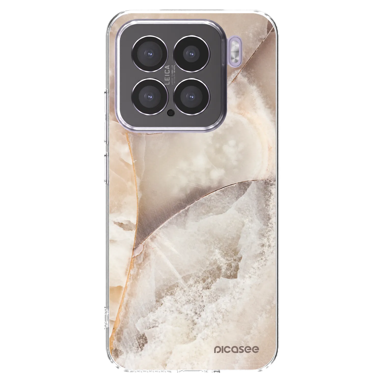 Picasee átlátszó szilikon tok az alábbi mobiltelefonokra Xiaomi 15 - Cream marble