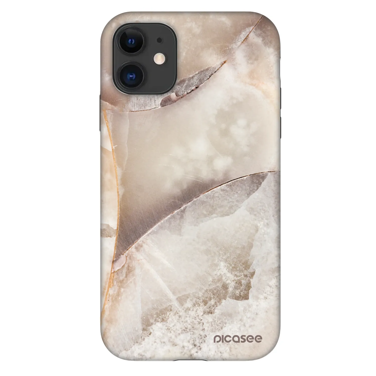 Picasee Fashion Case Apple iPhone 11 - Cream marble