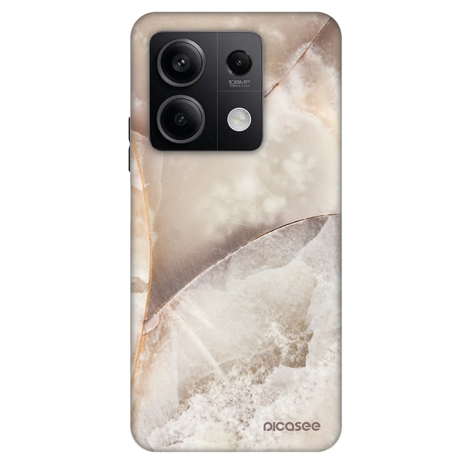 Picasee Fashion Case Xiaomi Redmi Note 13 5G - Cream marble