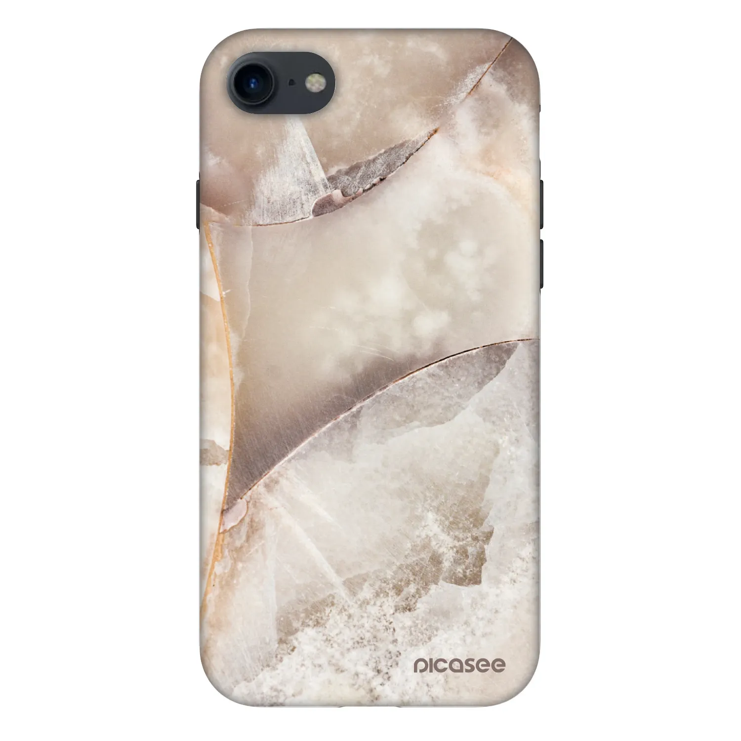 Picasee Fashion Case Apple iPhone 8 - Cream marble