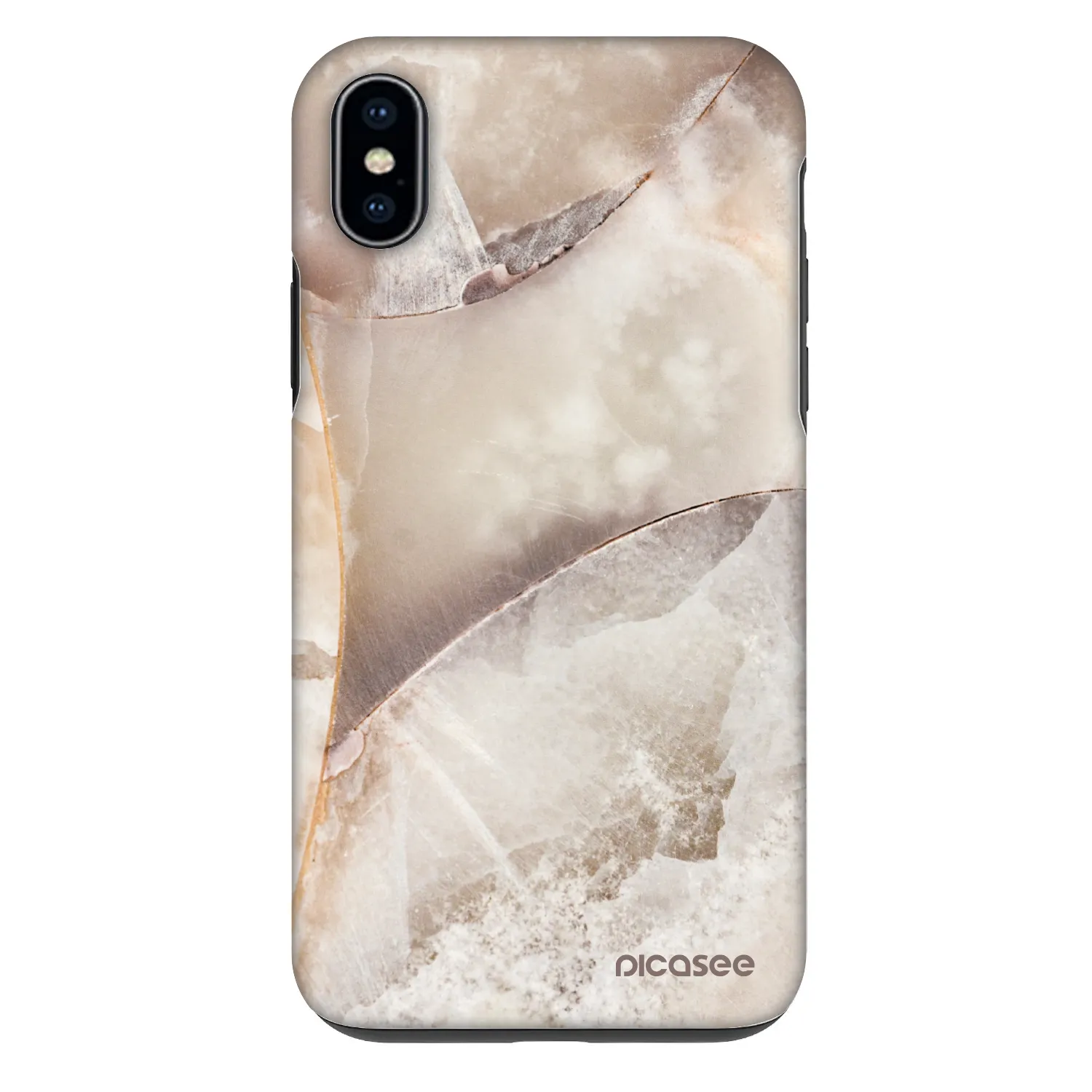 Picasee Fashion Case Apple iPhone XS Max - Cream marble