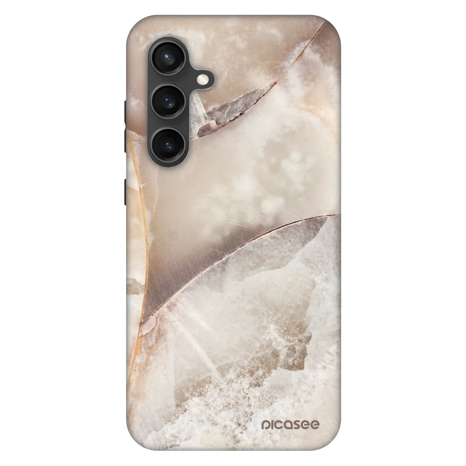 Picasee Fashion Case Samsung Galaxy S24 FE S721B - Cream marble