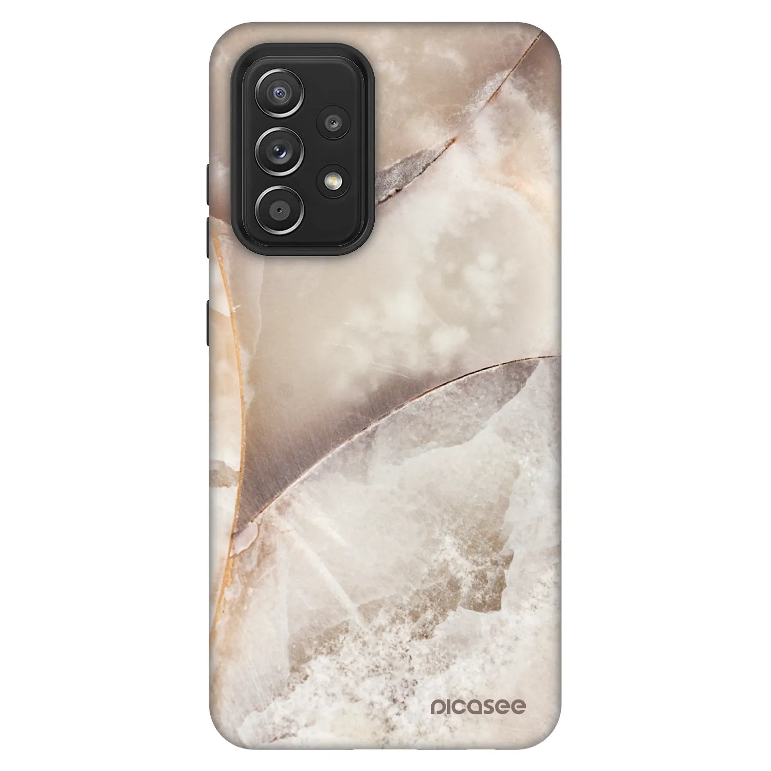 Picasee Fashion Case Samsung Galaxy A52s 5G A528B - Cream marble