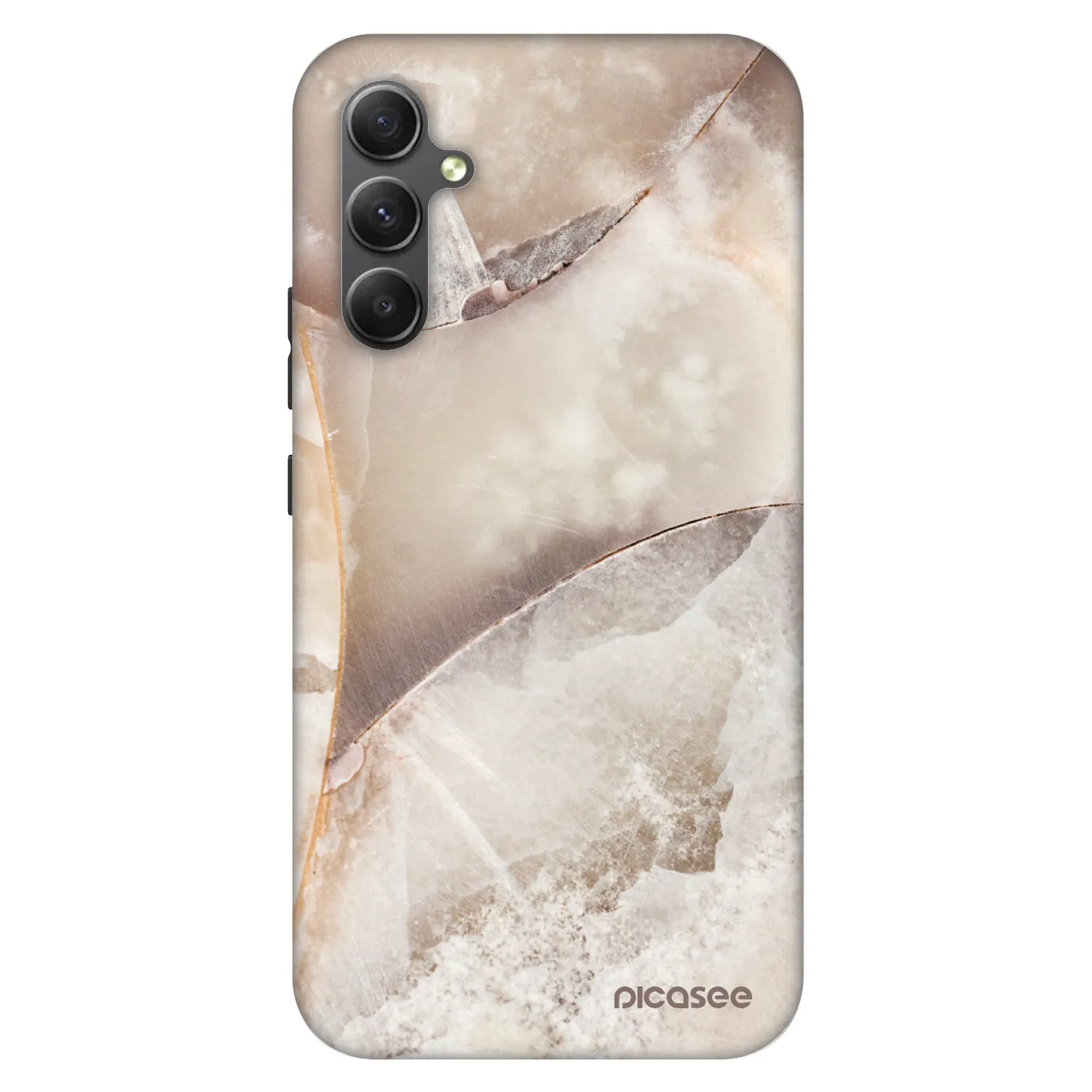 Picasee Fashion Case Samsung Galaxy A34 5G A346B - Cream marble
