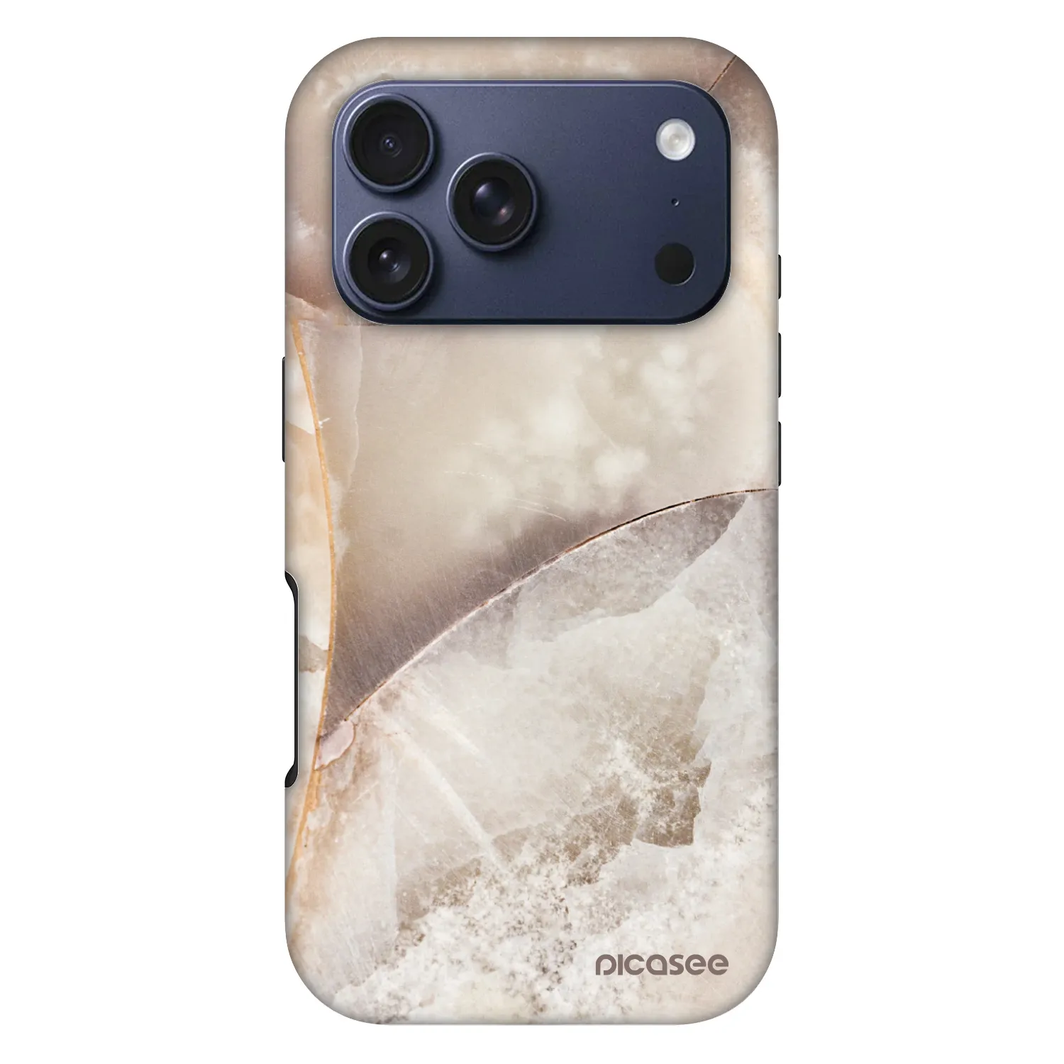 Picasee Fashion Case MagSafe Apple iPhone 17 Pro - Cream marble