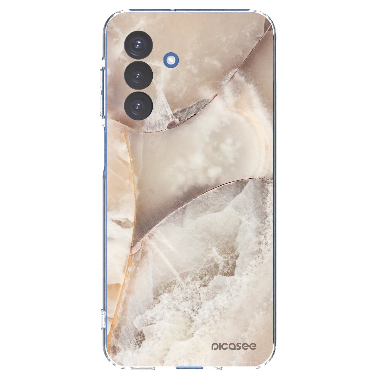 Picasee átlátszó szilikon tok az alábbi mobiltelefonokra Samsung Galaxy A17 5G - Cream marble