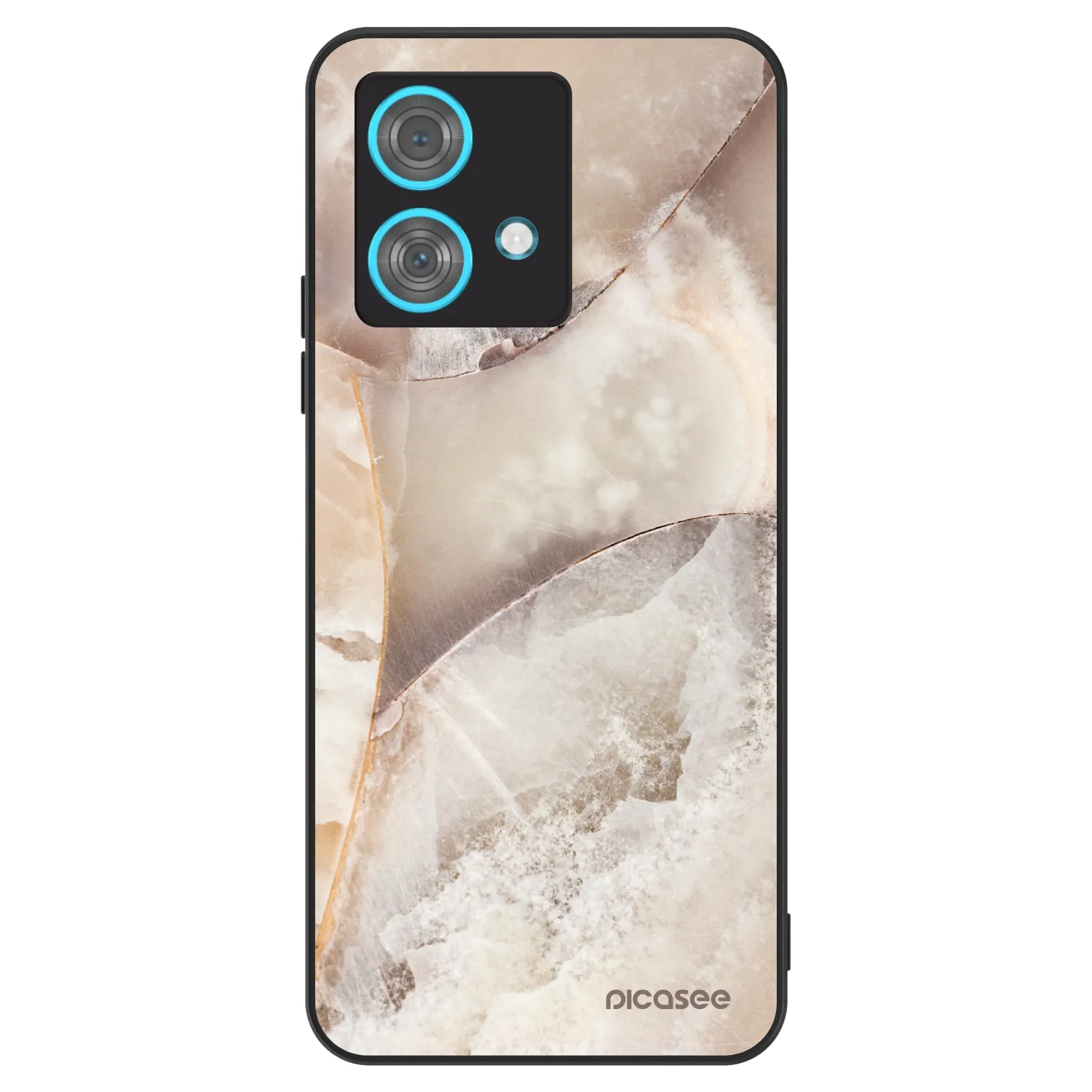 Picasee ULTIMATE CASE Motorola Edge 40 Neo - készülékre - Cream marble