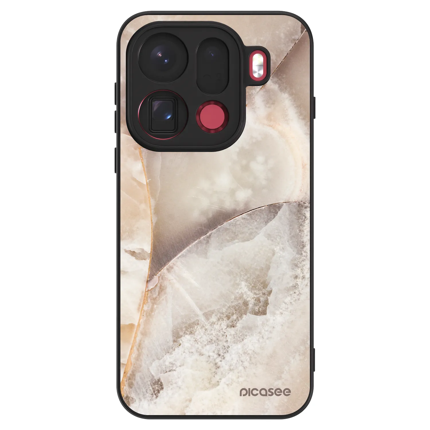 Picasee ULTIMATE CASE OPPO Find X9 Pro - készülékre - Cream marble