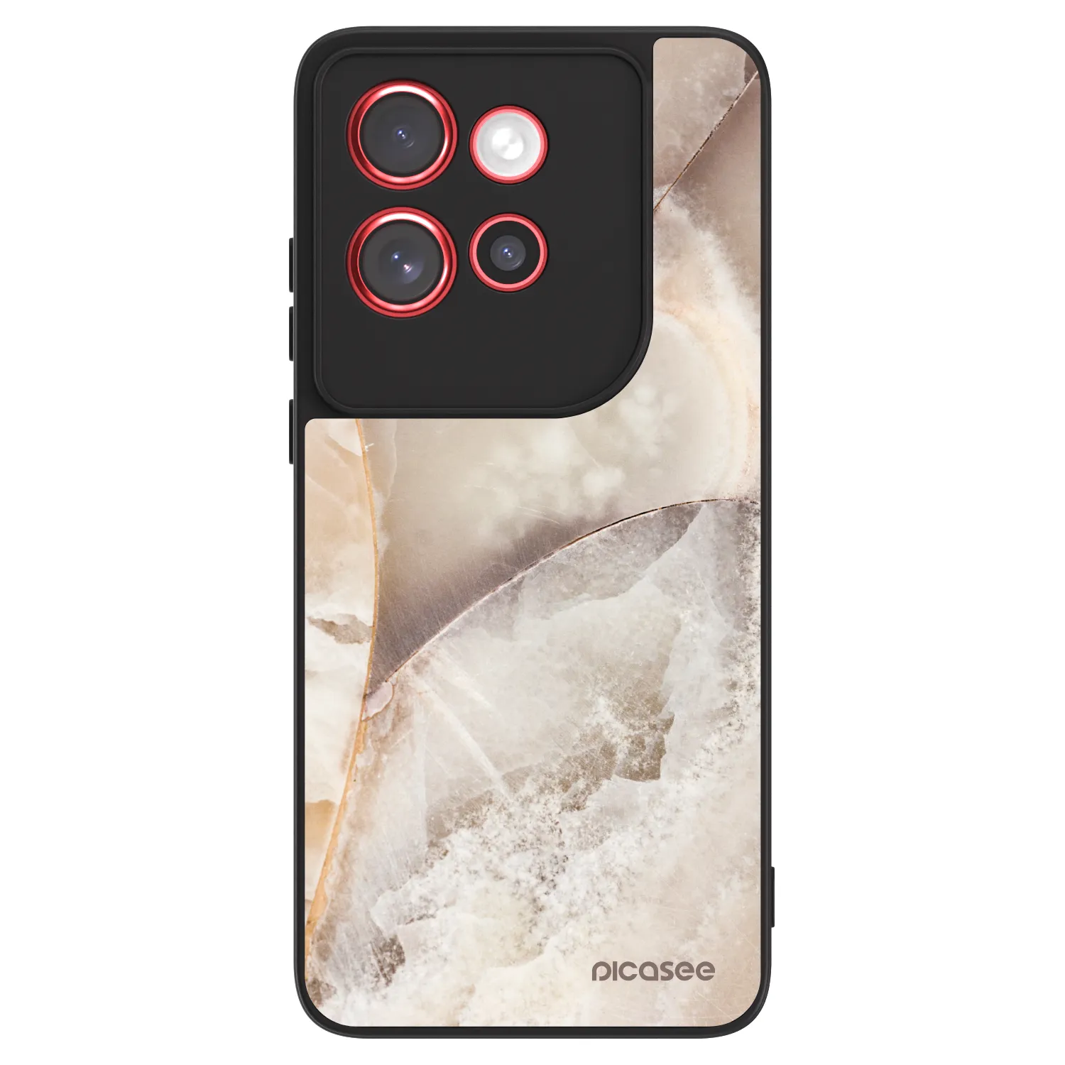 Picasee ULTIMATE CASE Motorola Edge 60 Neo 5G - készülékre - Cream marble
