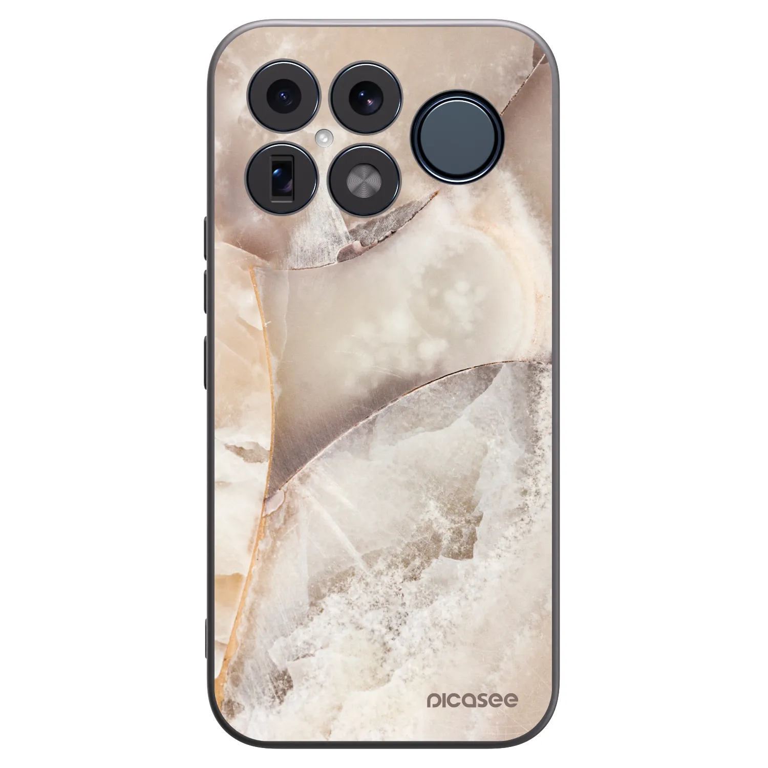 Picasee fekete szilikon tok az alábbi mobiltelefonokra Xiaomi Poco F8 Ultra - Cream marble