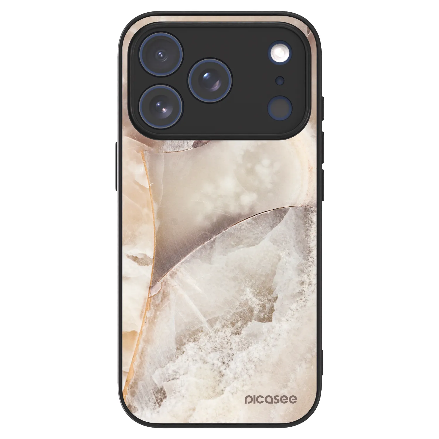 Picasee ULTIMATE CASE Apple iPhone 18 Pro - készülékre - Cream marble