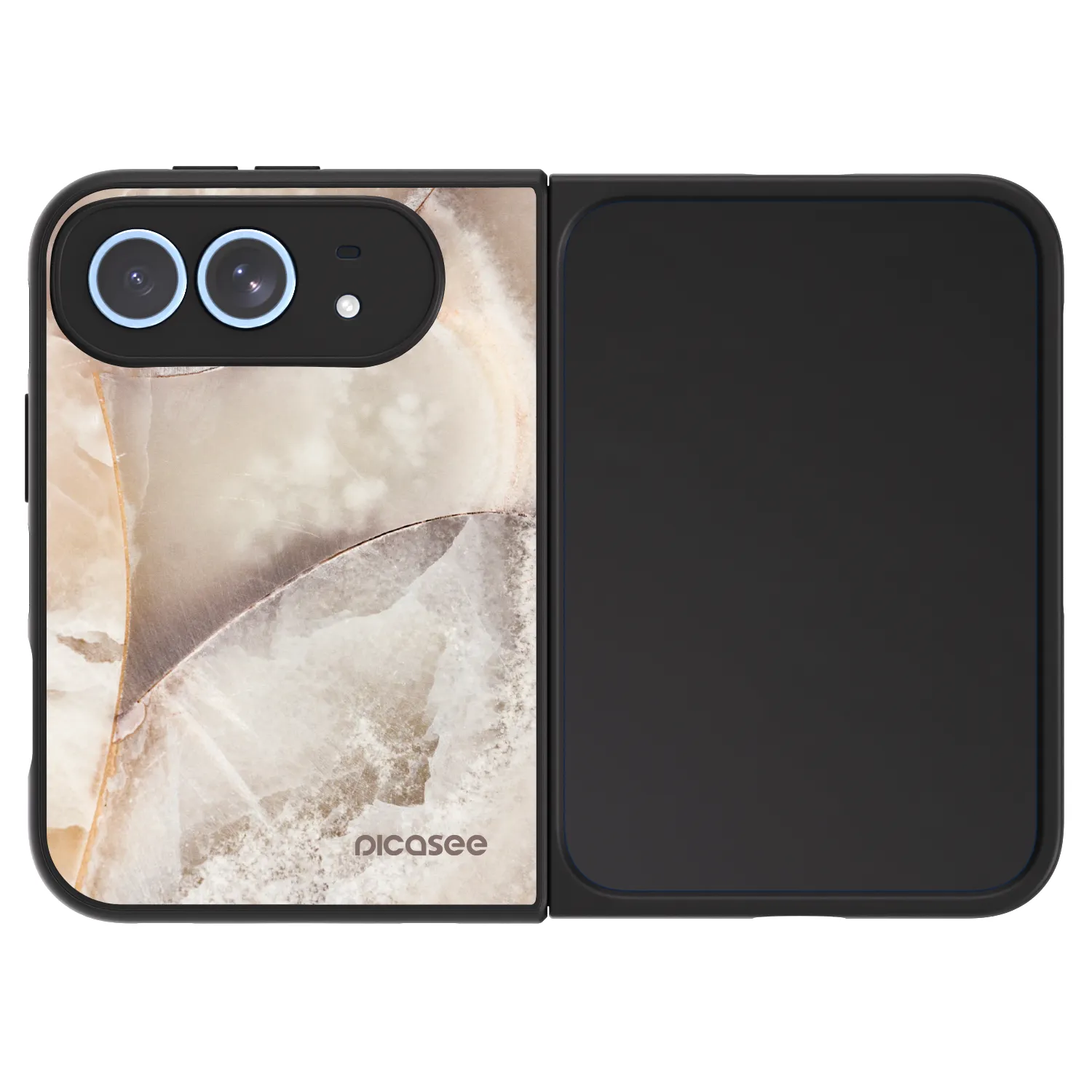 Picasee ULTIMATE CASE MagSafe Apple iPhone Duo - készülékre - Cream marble