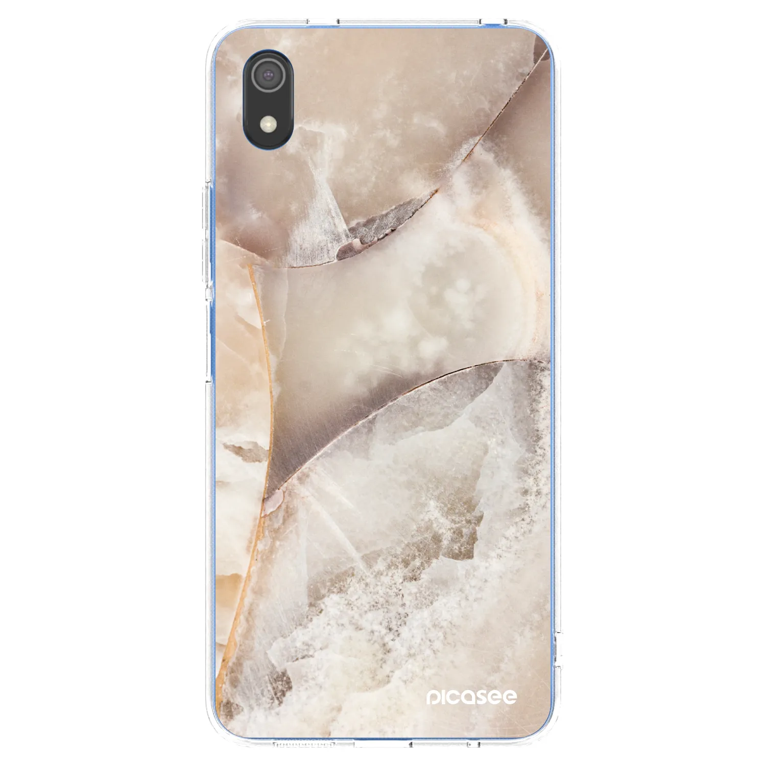 Picasee átlátszó szilikon tok az alábbi mobiltelefonokra Xiaomi Redmi 7A - Cream marble