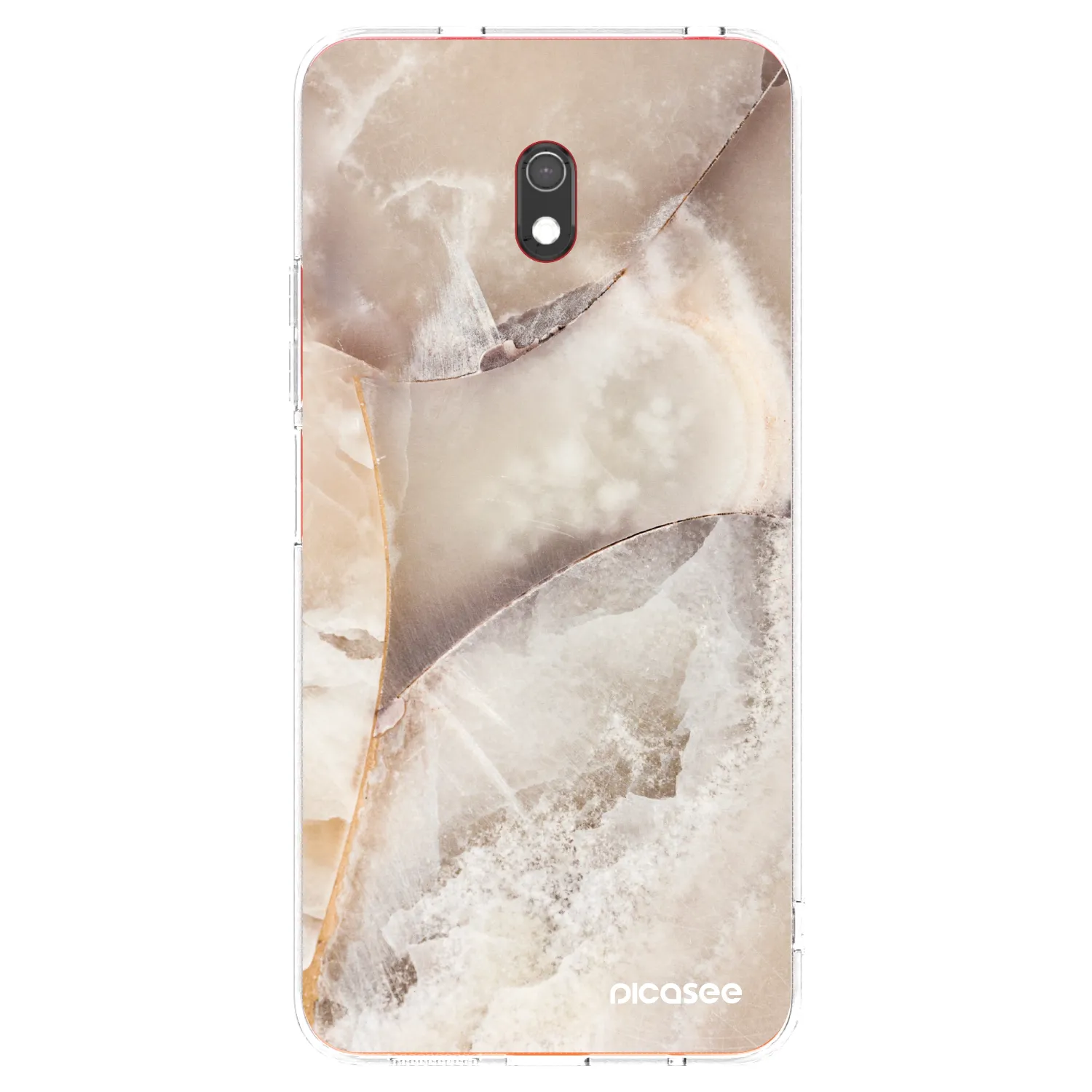 Picasee átlátszó szilikon tok az alábbi mobiltelefonokra Xiaomi Redmi 8A - Cream marble