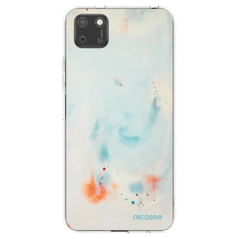 Picasee átlátszó szilikon tok az alábbi mobiltelefonokra Huawei Y5P - Splash