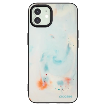 Picasee fekete szilikon tok az alábbi mobiltelefonokra Apple iPhone 12 Pro - Splash