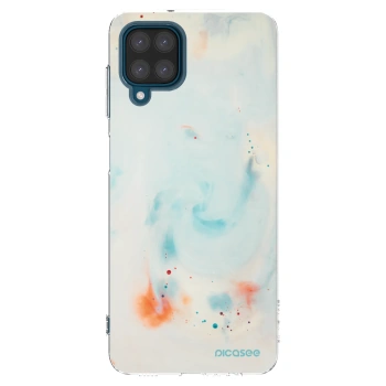 Picasee átlátszó szilikon tok az alábbi mobiltelefonokra Samsung Galaxy A12 A125F - Splash