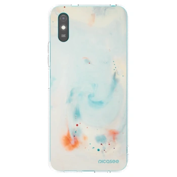 Picasee átlátszó szilikon tok az alábbi mobiltelefonokra Xiaomi Redmi 9AT - Splash
