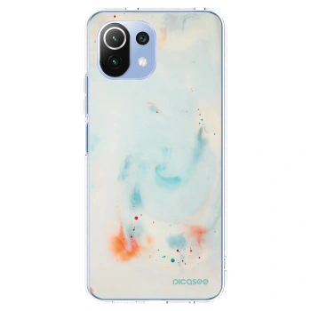 Picasee átlátszó szilikon tok az alábbi mobiltelefonokra Xiaomi Mi 11 Lite - Splash