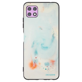 Picasee fekete szilikon tok az alábbi mobiltelefonokra Samsung Galaxy A22 A226B 5G - Splash