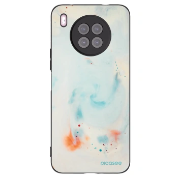 Picasee fekete szilikon tok az alábbi mobiltelefonokra Huawei Nova 8i - Splash