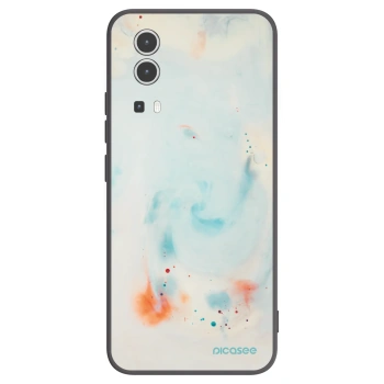 Picasee fekete szilikon tok az alábbi mobiltelefonokra Vivo Y72 5G - Splash