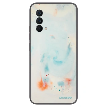 Picasee fekete szilikon tok az alábbi mobiltelefonokra Realme GT Master Edition 5G - Splash
